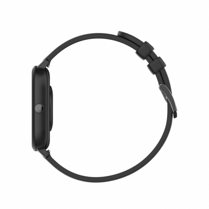 SmartWatch Canyon Wildberry SW74, 1.3inch, Curea Silicon, Black