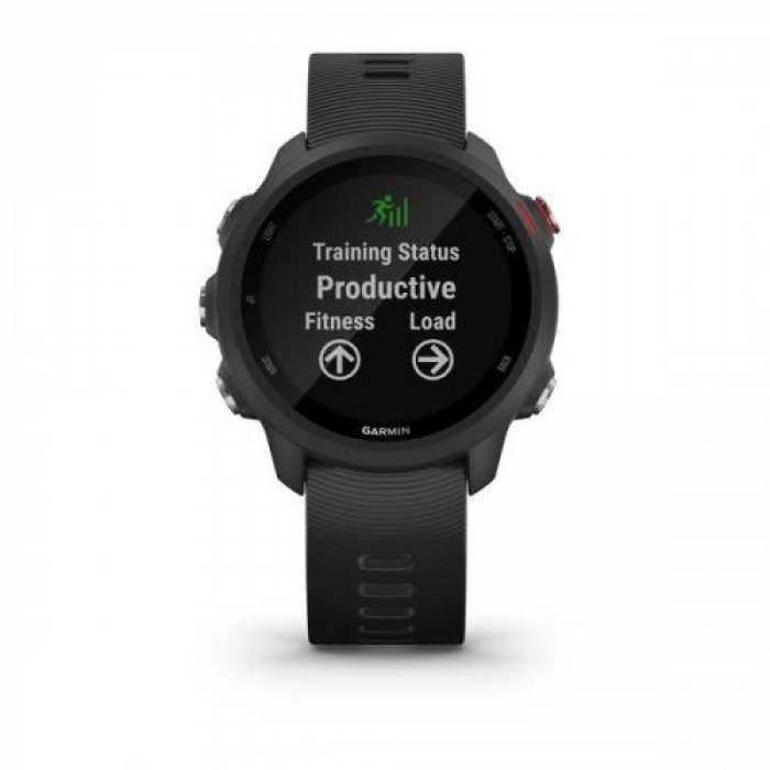 SmartWatch Garmin Forerunner 245 Music, 1.2inch, Curea Silicon, Black