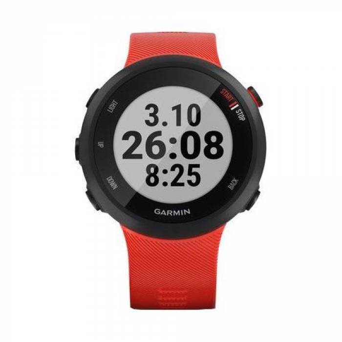 Smartwatch Garmin Forerunner 45, 1.04 inch, Curea Silicon, Lava Red