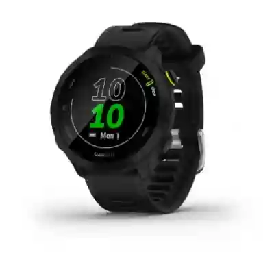 Smartwatch Garmin Forerunner 55 GPS, 1.04inch, Curea Silicon, Black