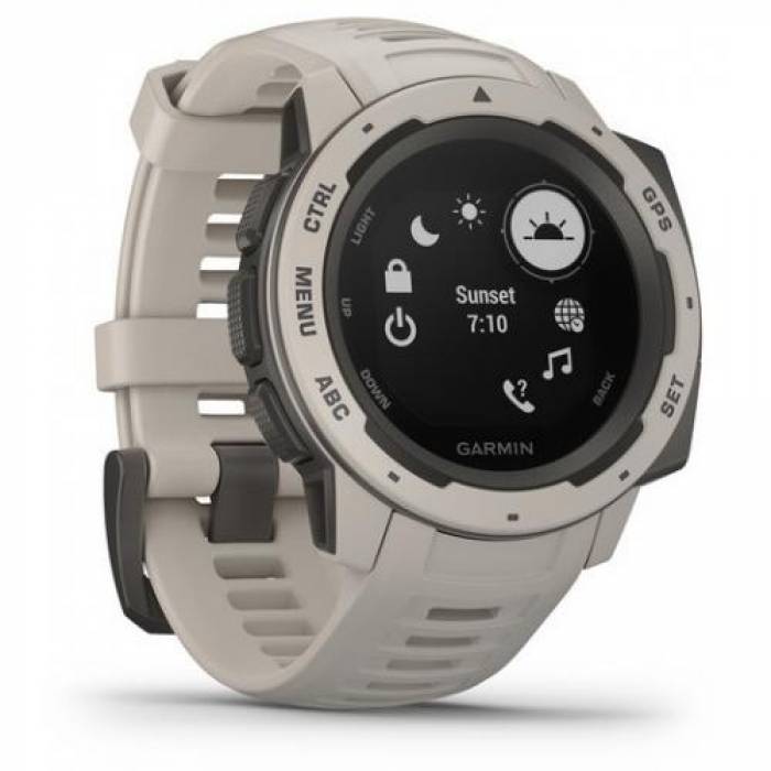 Smartwatch Garmin Instinct, 1.2inch, Curea silicon, Tundra