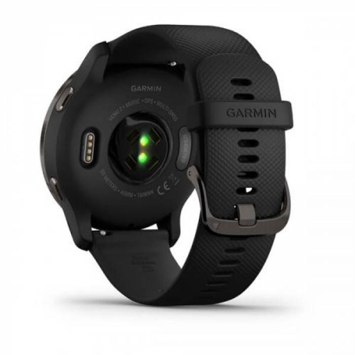 SmartWatch Garmin Venu 2, 1.3inch, Curea Silicon, Black Slate