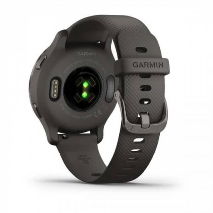 SmartWatch Garmin Venu 2S, 1.1inch, Curea Silicon, Grey