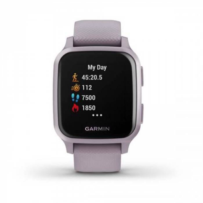 SmartWatch Garmin Venu Sq, 1.3inch, Curea Silicon, Orchid