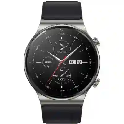 SmartWatch Huawei Watch GT 2 Pro Vidar, 1.39inch, curea silicon, Night Black