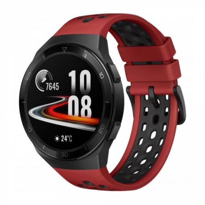 SmartWatch Huawei Watch GT 2e, 1.39inch, Curea silicon, Lava Red