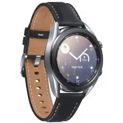 SmartWatch Samsung Galaxy Watch 3, 1.2inch, Curea piele, Silver-Black