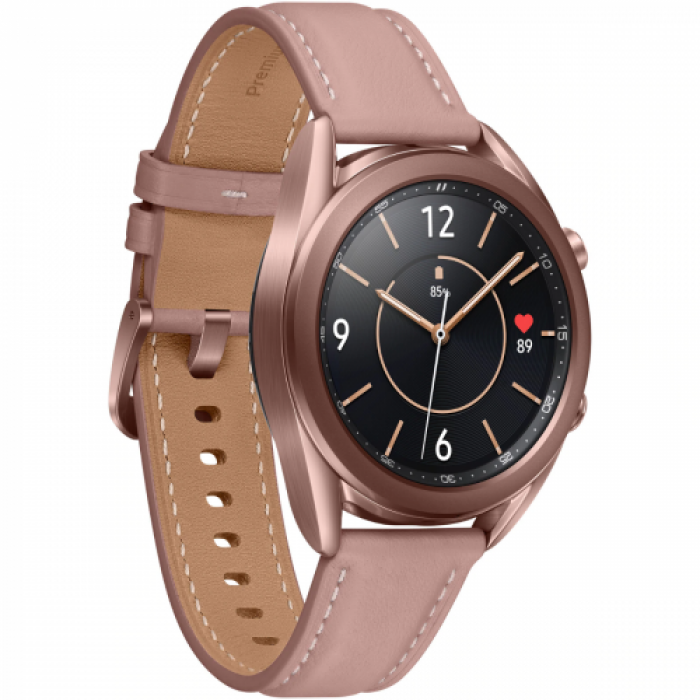 SmartWatch Samsung Galaxy Watch 3, 1.4inch, Curea piele, Gold