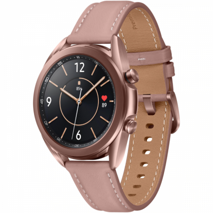 SmartWatch Samsung Galaxy Watch 3, 1.4inch, Curea piele, Gold