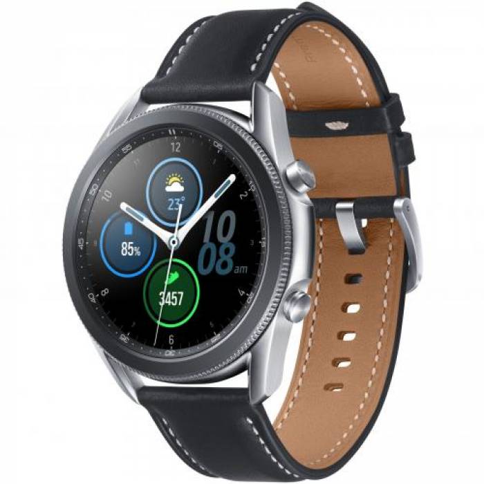 SmartWatch Samsung Galaxy Watch 3, 1.4inch, Curea piele, Silver