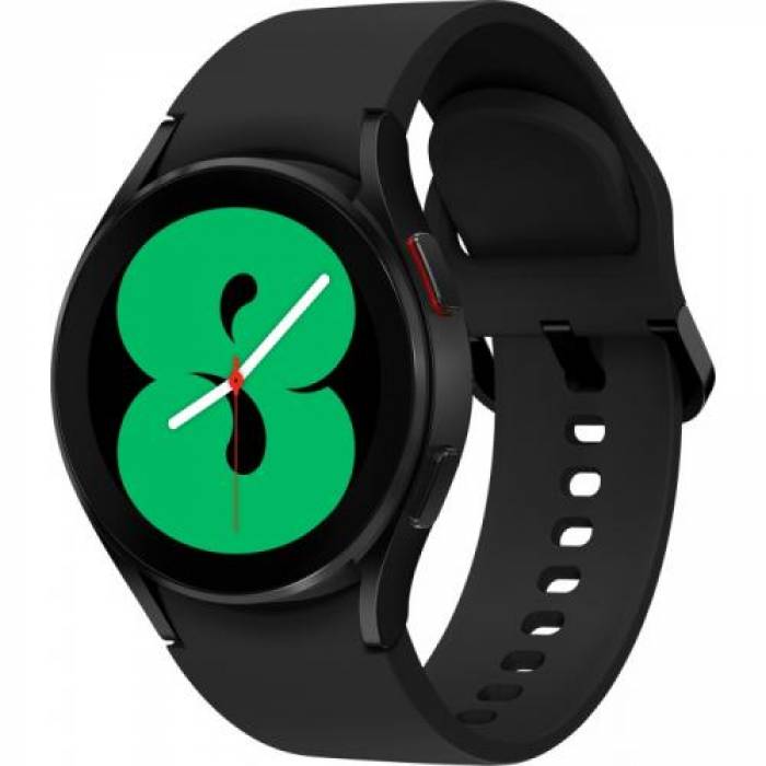 SmartWatch Samsung Galaxy Watch 4, 1.2inch, Curea silicon, Black