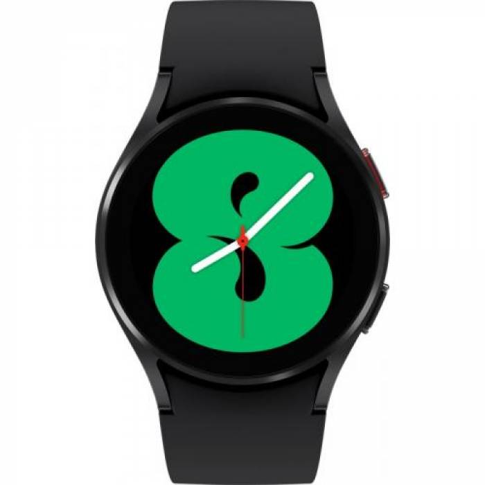 SmartWatch Samsung Galaxy Watch 4, 1.2inch, Curea silicon, Black