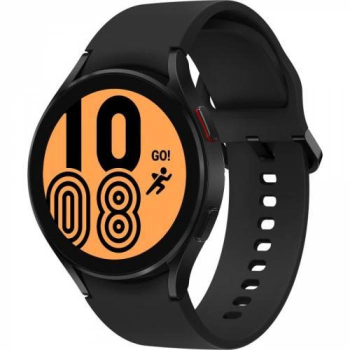 SmartWatch Samsung Galaxy Watch 4, 1.4inch, Curea silicon, Black