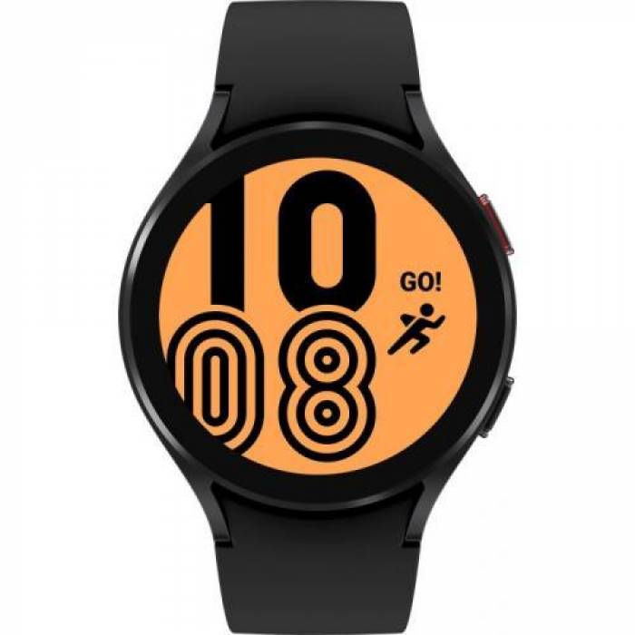 SmartWatch Samsung Galaxy Watch 4, 1.4inch, Curea silicon, Black