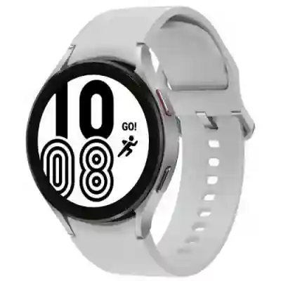 SmartWatch Samsung Galaxy Watch 4, 1.4inch, Curea silicon, Silver