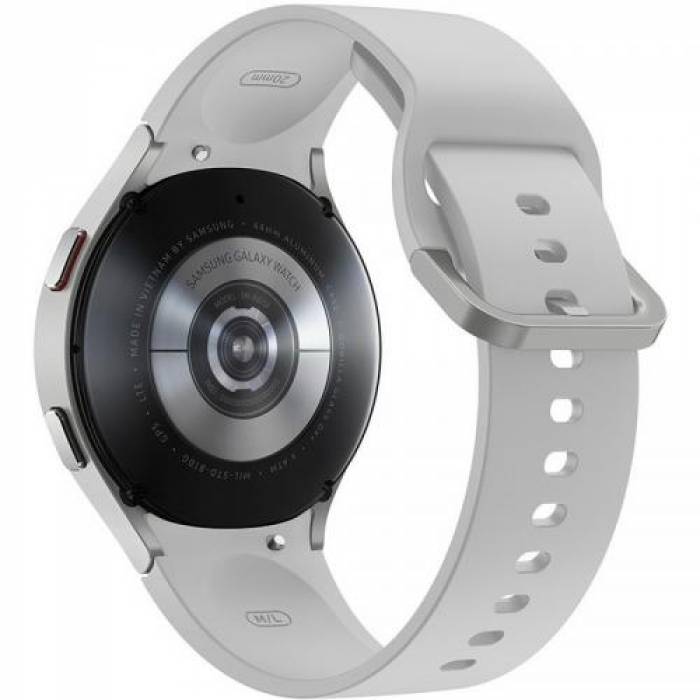SmartWatch Samsung Galaxy Watch 4, 1.4inch, Curea silicon, Silver