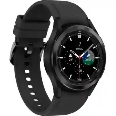 SmartWatch Samsung Galaxy Watch 4 Classic, 1.2inch, Curea silicon, Black