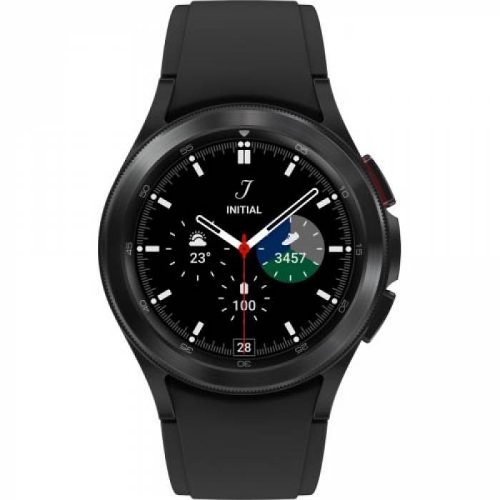 SmartWatch Samsung Galaxy Watch 4 Classic, 1.2inch, Curea silicon, Black