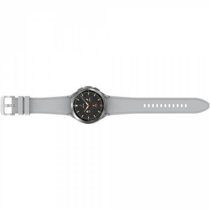 SmartWatch Samsung Galaxy Watch 4 Classic, 1.4inch, Curea silicon, Silver