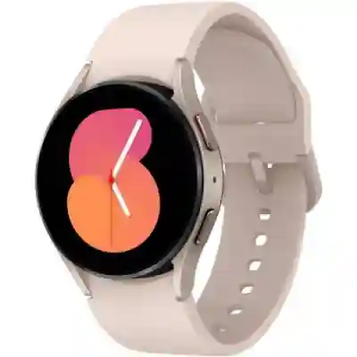 SmartWatch Samsung Galaxy Watch 5, 1.2inch, 4G, Curea silicon, Pink Gold