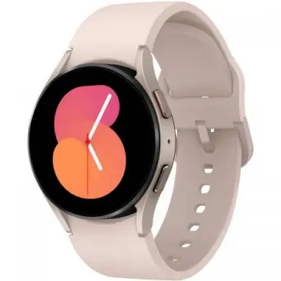 SmartWatch Samsung Galaxy Watch 5, 1.2inch, 4G, Curea silicon, Pink Gold