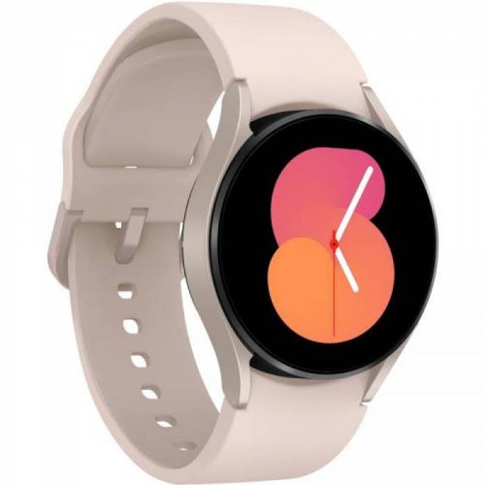 SmartWatch Samsung Galaxy Watch 5, 1.2inch, 4G, Curea silicon, Pink Gold