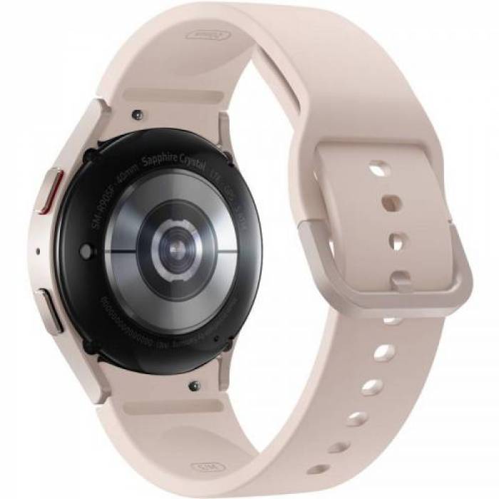 SmartWatch Samsung Galaxy Watch 5, 1.2inch, 4G, Curea silicon, Pink Gold