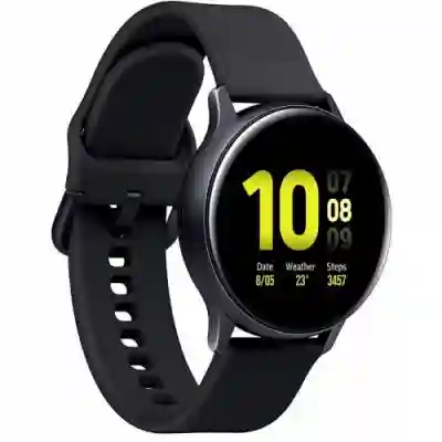 SmartWatch Samsung Galaxy Watch Active 2 (2019), 1.4 inch, curea silicon, Black