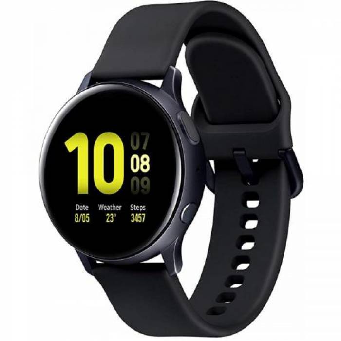 SmartWatch Samsung Galaxy Watch Active 2 (2019), 1.4 inch, curea silicon, Black