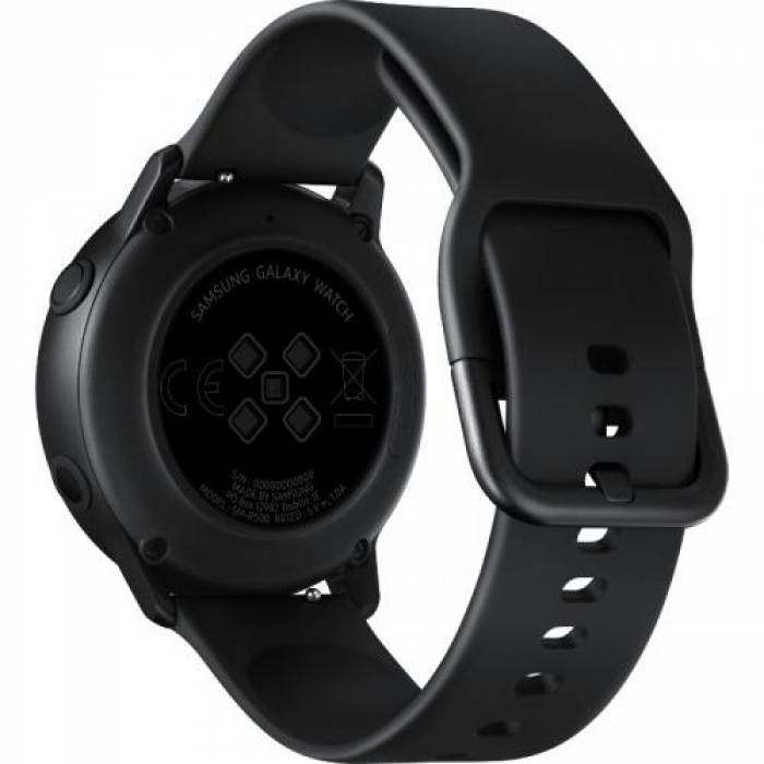 SmartWatch Samsung Galaxy Watch Active 2019, 1.1 inch, curea silicon, Black