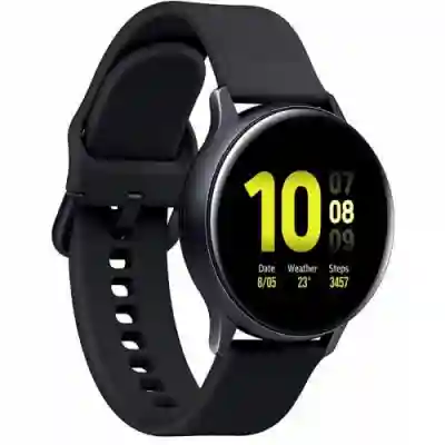 SmartWatch SamsungGalaxy Watch Active 2 (2019), 1.2 inch, curea silicon, Black