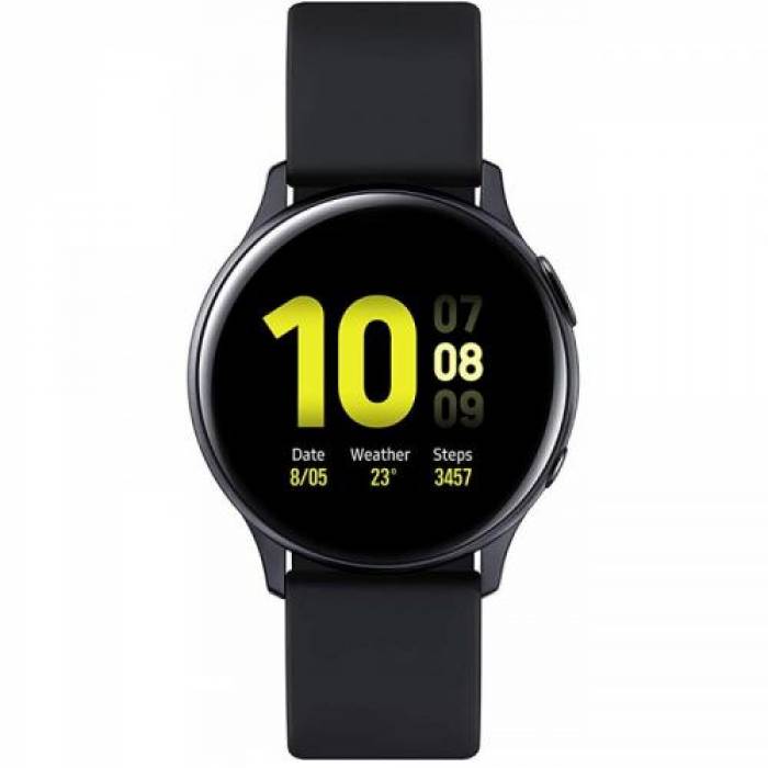 SmartWatch SamsungGalaxy Watch Active 2 (2019), 1.2 inch, curea silicon, Black