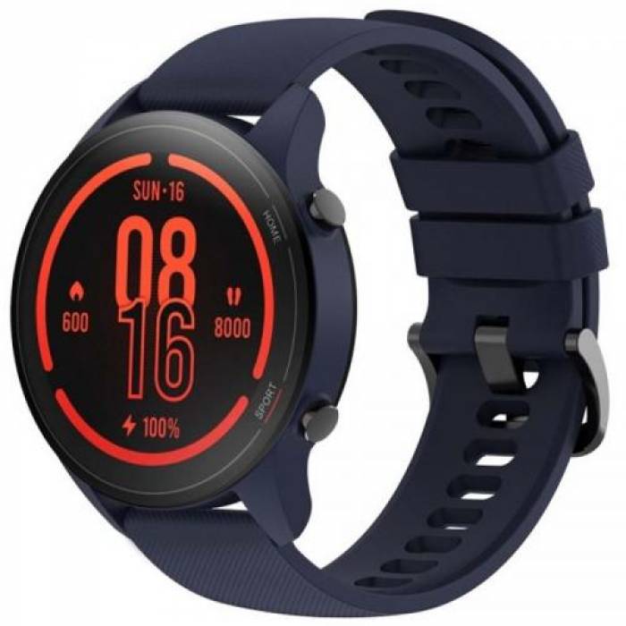 SmartWatch Xiaomi Mi Watch, 1.78 inch, Curea Silicon, Navy