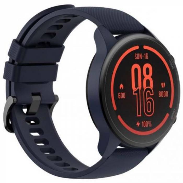 SmartWatch Xiaomi Mi Watch, 1.78 inch, Curea Silicon, Navy