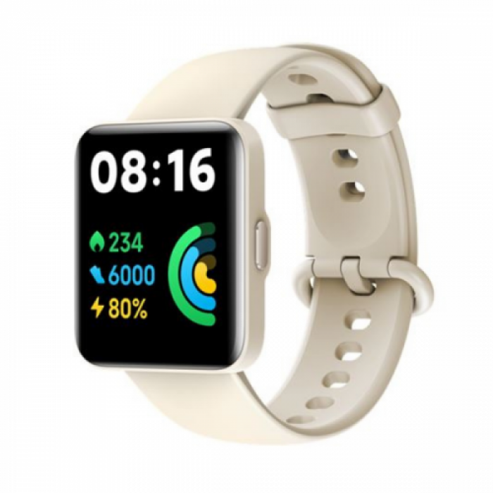 Smartwatch Xiaomi Redmi Watch 2 Lite, 1.55inch, Curea Silicon, Ivory
