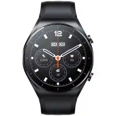 SmartWatch Xiaomi Watch S1, 1.43inch, Curea Piele, Black