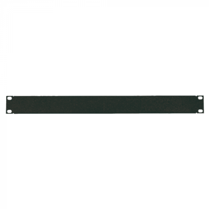 Solid Blank Panel Logilink, 19inch, 1U, Black