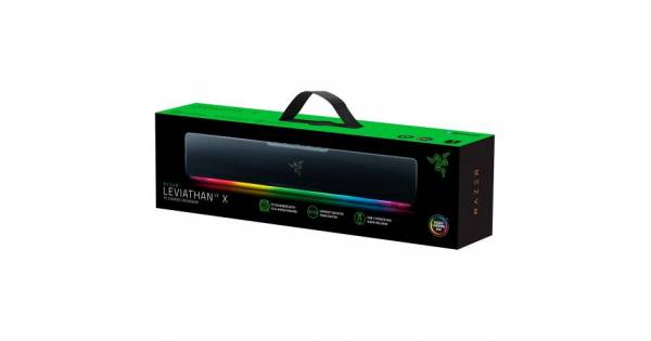 Soundbar Razer Leviathan V2 X, Bluetooth, Black