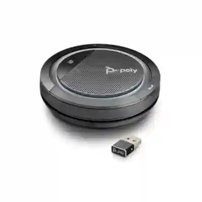 Speakerphone Poly Calisto 5300 BT600 Microsoft, USB-C, Black