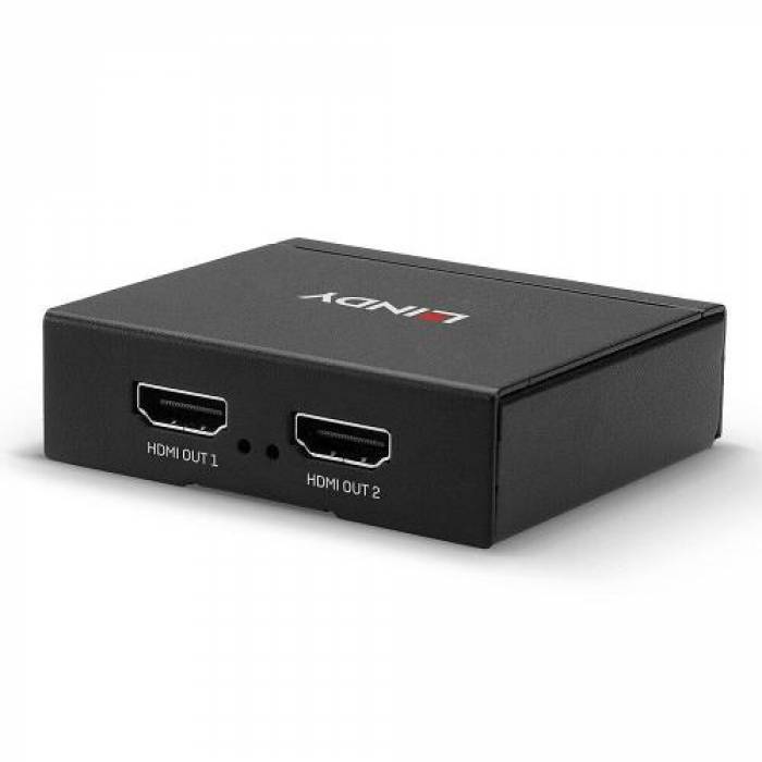 Splitter Lindy LY-38158, 2x HDMI