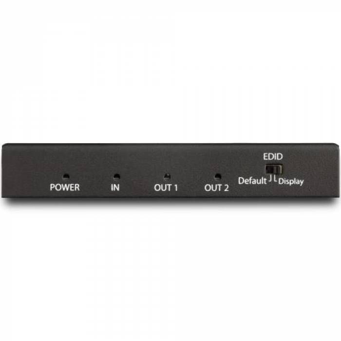 Splitter Startech ST122HD202, 2x HDMI, Black