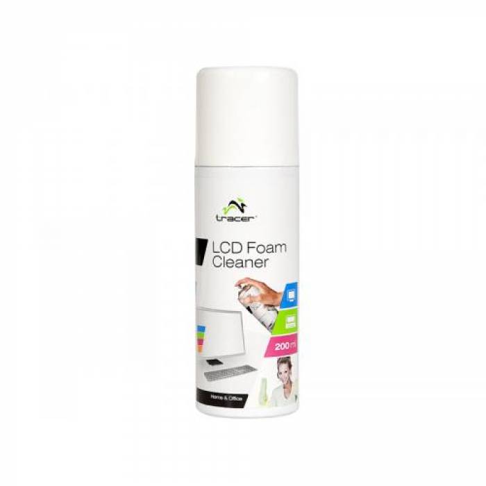 Spuma de curatare Tracer pentru LCD, 200 ml