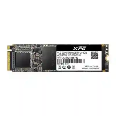 SSD ADATA XPG SX6000 Lite 256GB, PCI Express 3.0 x4, M.2