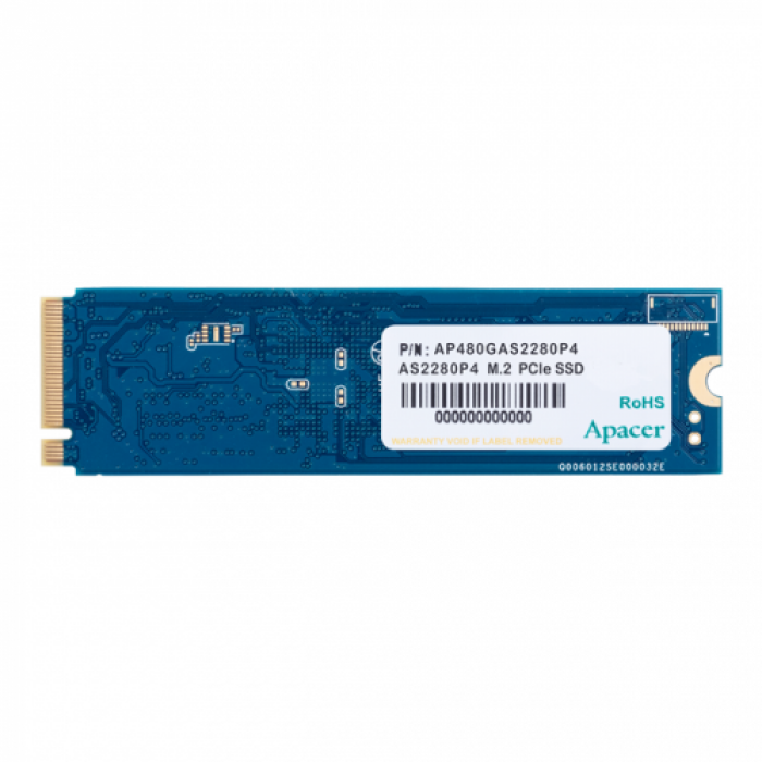 SSD Apacer AS2280P4 512GB, PCIe Gen3 x4, M.2 SSD Apacer AS2280P4 512GB, PCIe Gen3 x4, M.2