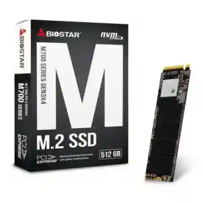 SSD Biostar M700 512GB, PCI-Express 3.0 x4, M.2