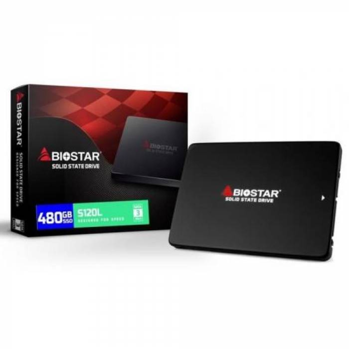 SSD Biostar S120L 480GB, SATA3, 2.5inch