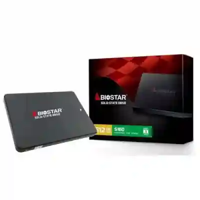SSD Biostar S160 512GB, SATA3, 2.5inch