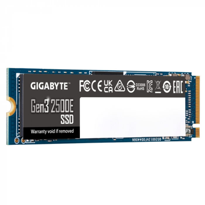 SSD Gigabyte 2500E 500GB, PCI Express 3.0 x4, M.2 2280