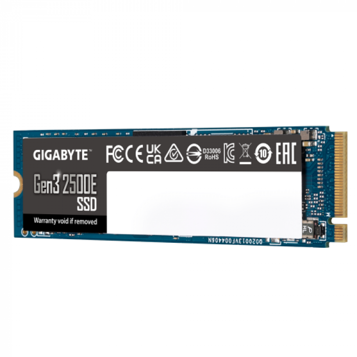 SSD Gigabyte 2500E 500GB, PCI Express 3.0 x4, M.2 2280