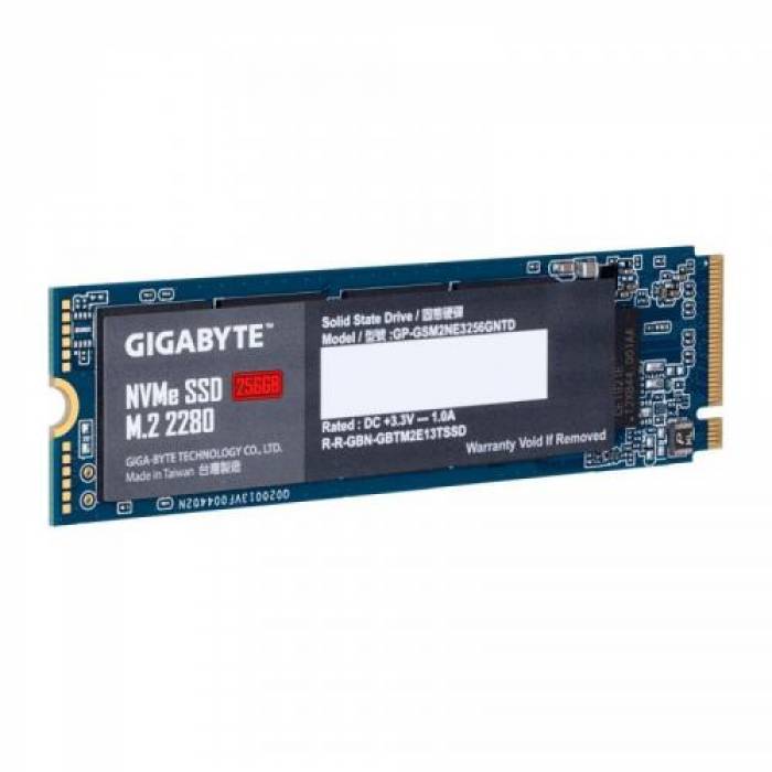 SSD Gigabyte, 256GB, PCI Express 3.0 x4, M.2